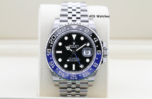Rolex GMT Master II 126710BLNR Batman Jubilee Bracelet Ceramic Bezel 2026 Box & Papers