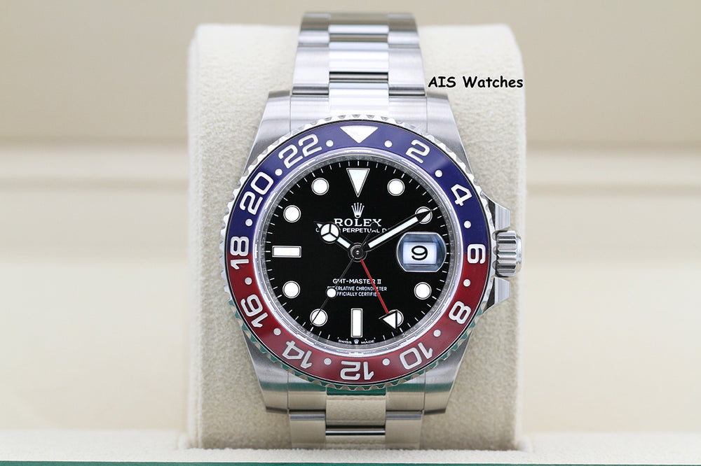 Rolex GMT Master II 126710BLRO Red Blue Pepsi Oyster 2023 Box & Papers