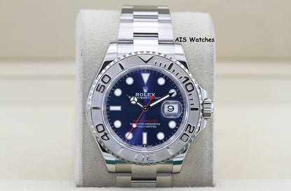 Rolex Yacht-Master 126622 Blue Dial Platinum Bezel 2024 Box & Papers