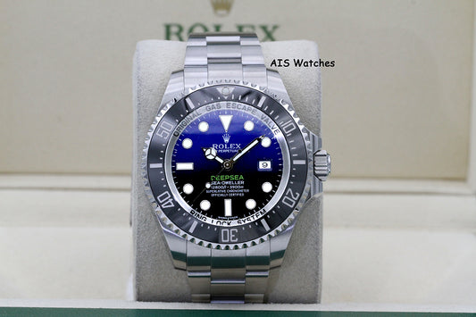 Rolex 116660 Deep Sea SeaDweller James Cameron DBlue 2017 Box & Paper