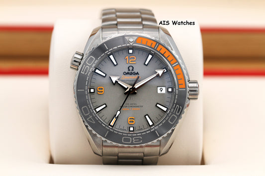 Omega Seamaster Planet Ocean 215.90.44.21.99.001 43MM Titanium Grey Dial BP