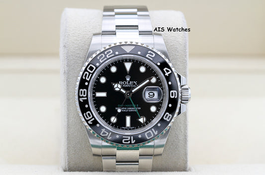 Rolex 116710LN GMT Master II Black Ceramic Insert 2016 Box & Papers