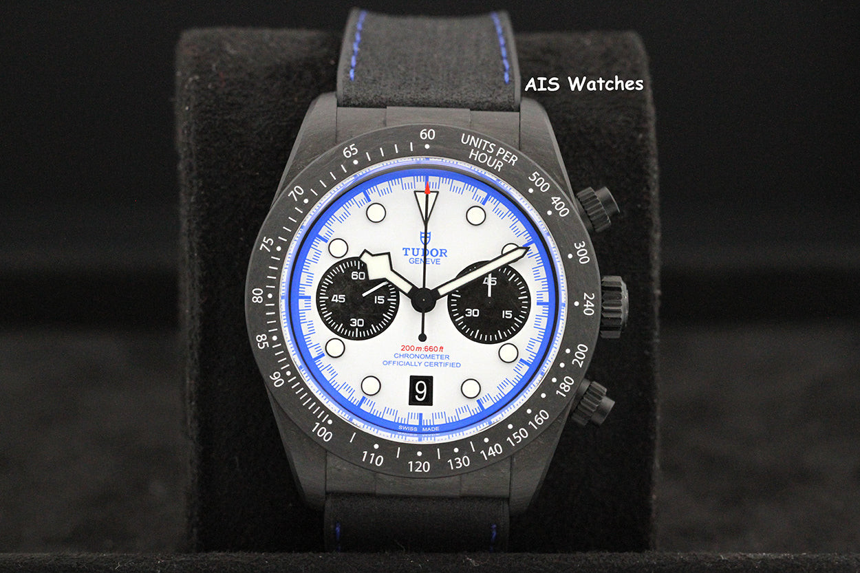 Tudor 79377KN Black Bay Chronograph 42MM Titanium / Carbon 25 with Box