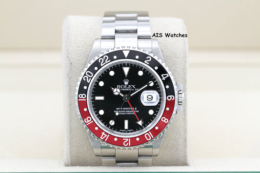 Rolex GMT Master II 16710 A Serial Coke Insert