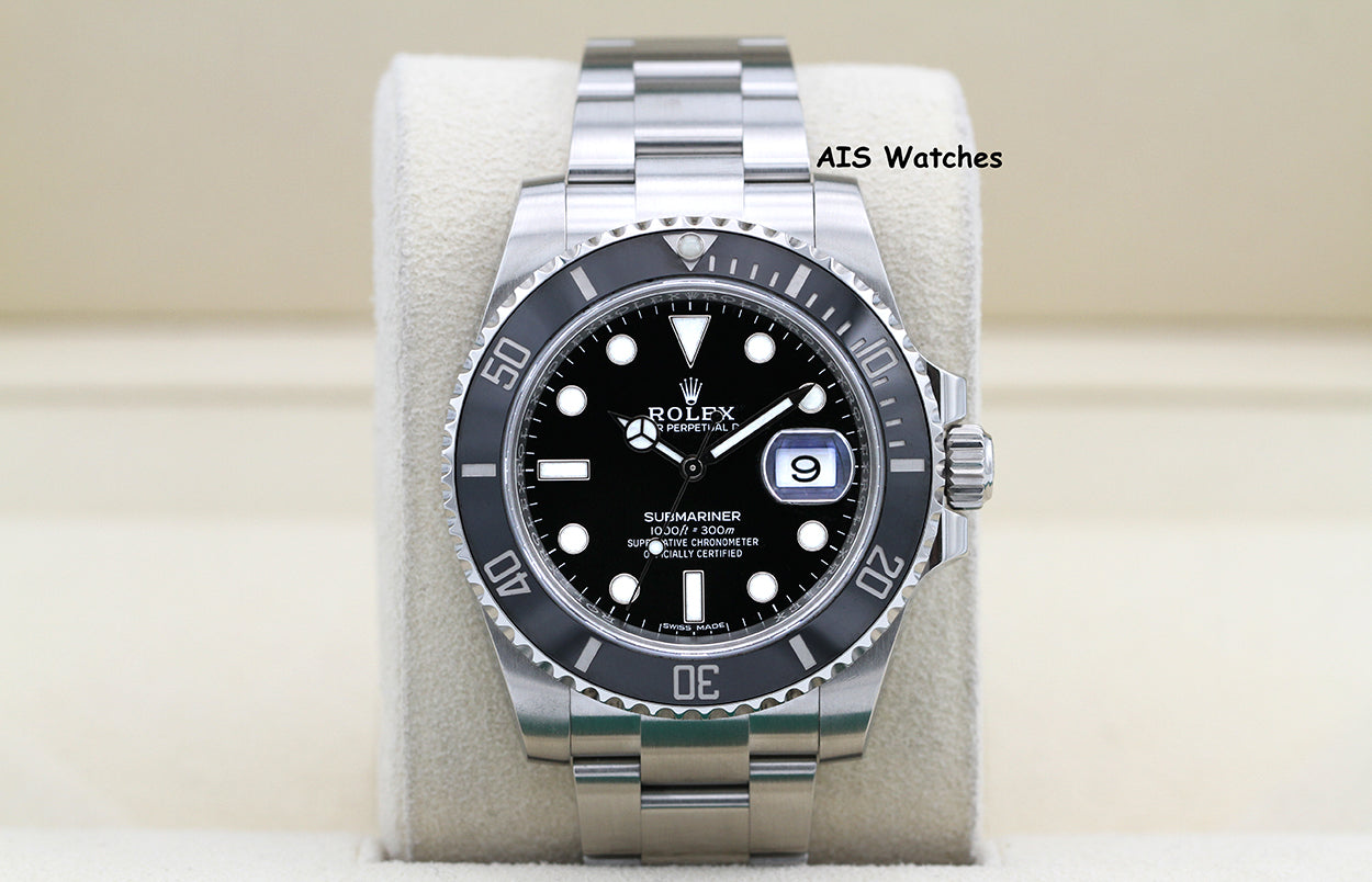 Rolex 116610LN Submariner Date 40MM Black Ceramic Bezel 2017 Box & Papers