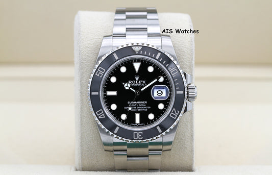 Rolex 116610LN Submariner Date 40MM Black Ceramic Bezel 2017 Box & Papers