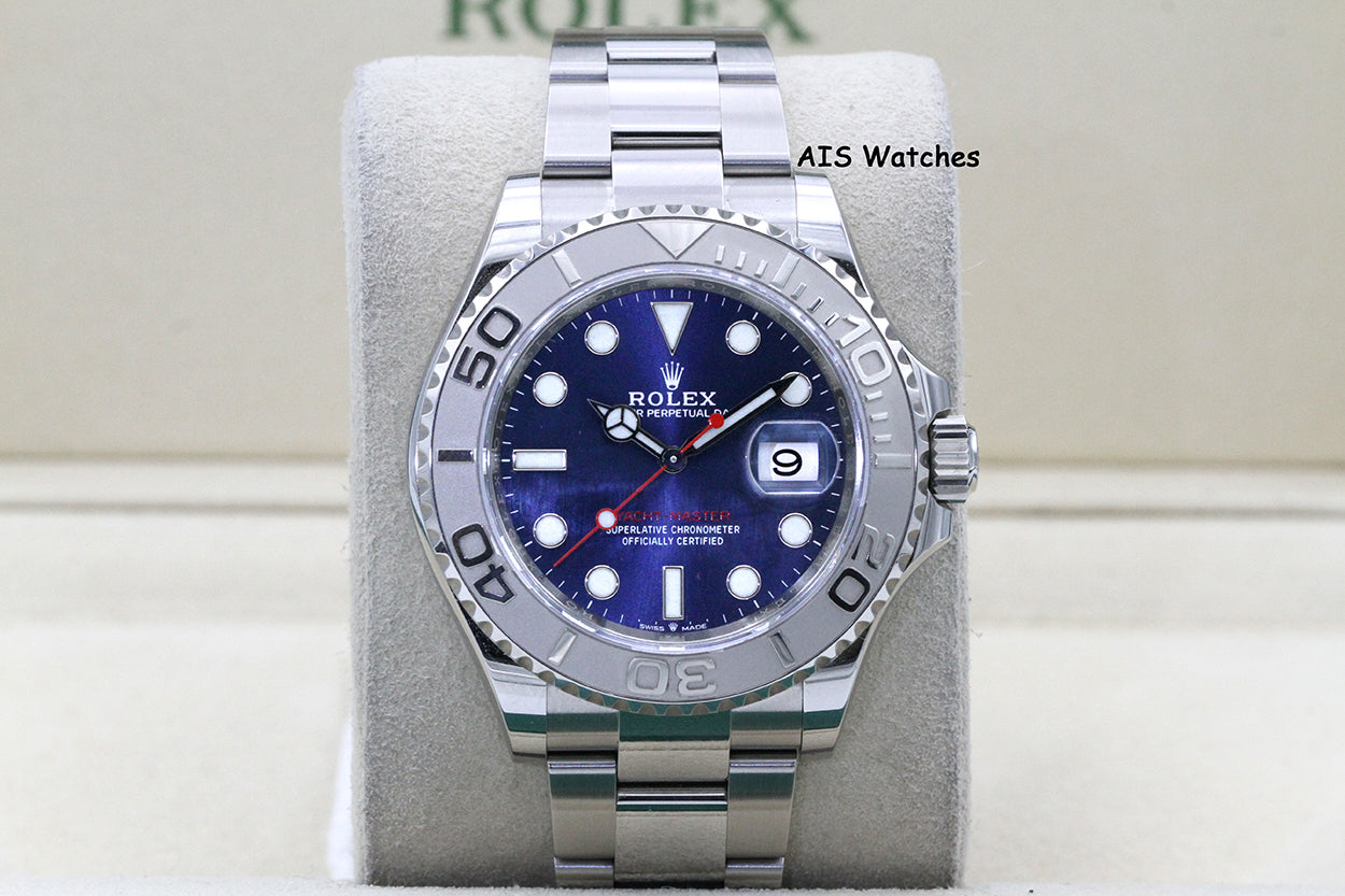 Rolex Yacht-Master 126622 Blue Dial Platinum Bezel 2020 Box & Papers