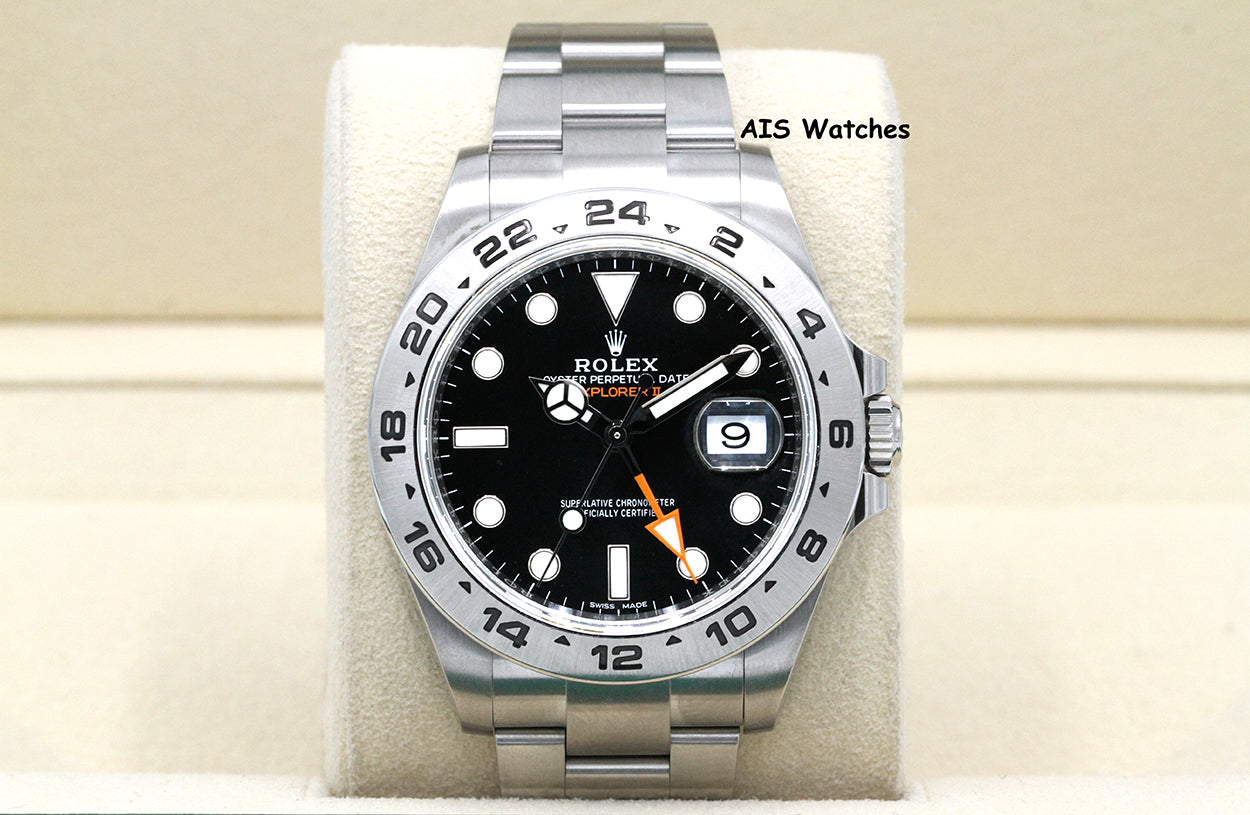 Rolex Explorer II 216570 Black Dial 42MM 2019 Box & Papers
