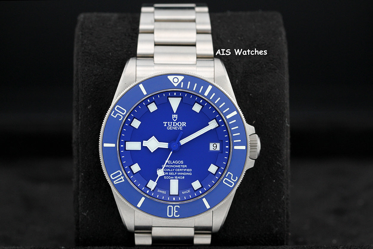 Tudor Pelagos 25600TB Blue Dial Titanium Box & Papers