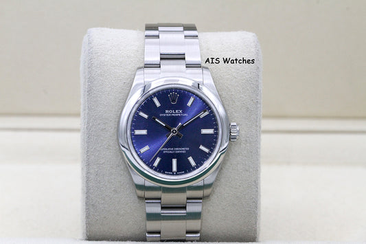 Rolex 277200 Oyster Perpetual 31 MM Blue Dial 2023 Box & Papers