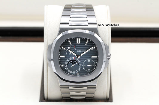 Patek Philippe Nautilus 5712/1A Blue Dial Stainless Steel Box & Papers