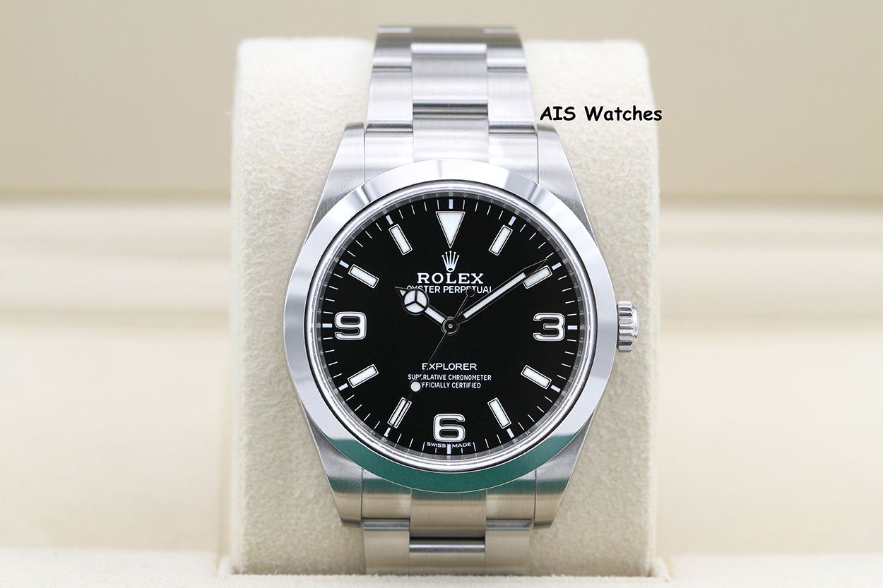 Rolex Explorer 214270 39MM MK2 Dial 2019 Box & Papers