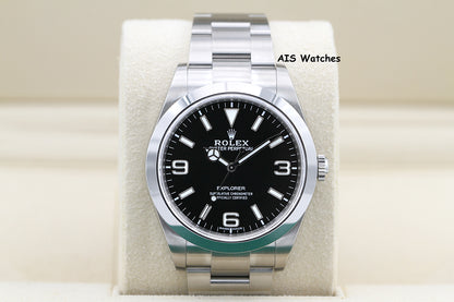 Rolex Explorer 214270 39MM MK2 Dial 2019 Box & Papers