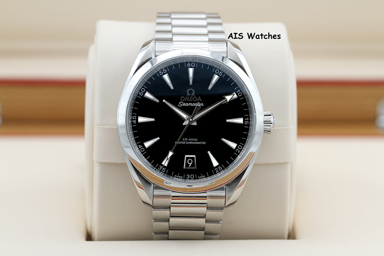 Omega Seamaster Aqua Terra 150M 220.10.41.21.01.002 41MM Black Dial SS B&P