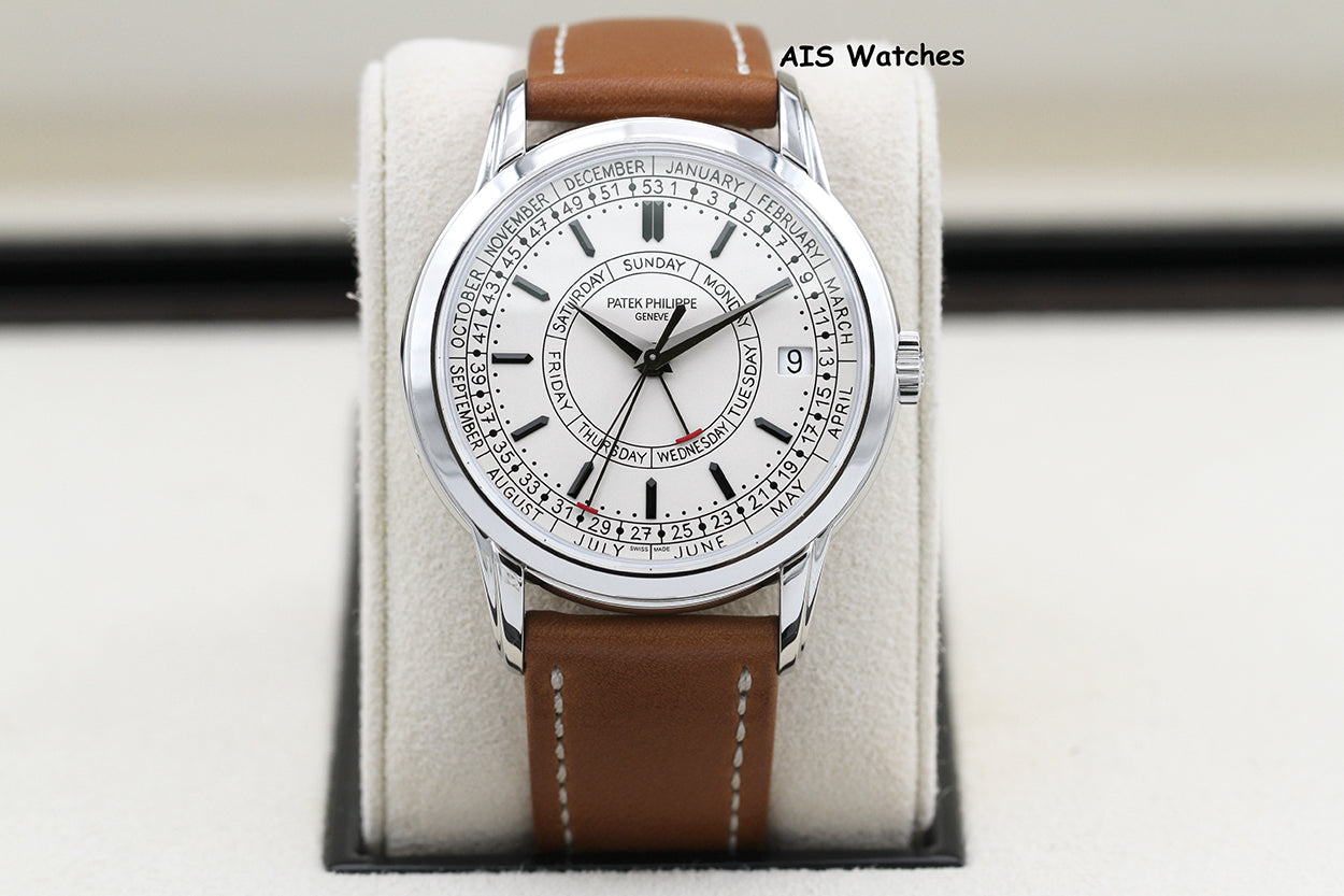 Patek Philippe Calatrava Weekly Calendar 5212A Stainless Steel Box & Paper