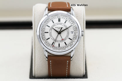 Patek Philippe Calatrava Weekly Calendar 5212A Stainless Steel Box & Paper