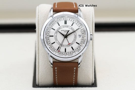 Patek Philippe Calatrava Weekly Calendar 5212A Stainless Steel Box & Paper