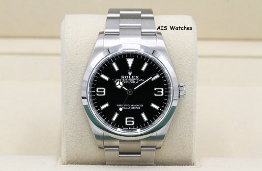 Rolex Explorer 124270 36MM 2025 Box & Papers
