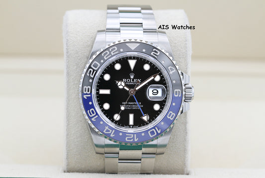 Rolex GMT Master II 126710BLNR Batman Oyster Bracelet Ceramic Bezel 2022 Box & Papers