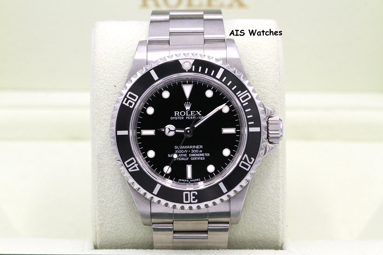 Rolex Submariner 14060 No Date M Serial Box & Papers
