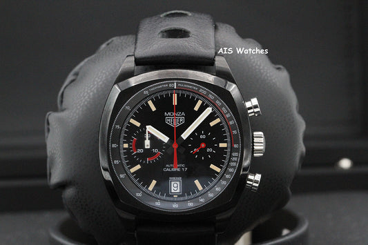 TAG Heuer CR2080.FC6375 Monza Chronograph Calibre 17 40th Anniversary B&P
