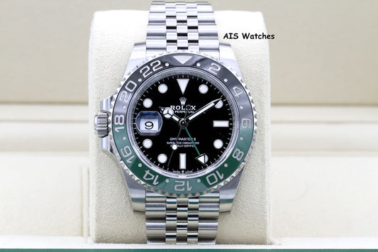 Rolex GMT Master II 126720VTNR Sprite Lefty Jubilee Black / Green 2022 B&P