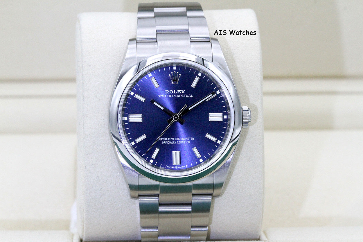 Rolex 126000 Oyster Perpetual 36MM Blue Dial 2022 Box & Papers