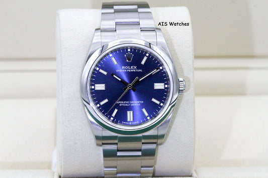 Rolex 126000 Oyster Perpetual 36MM Blue Dial 2022 Box & Papers