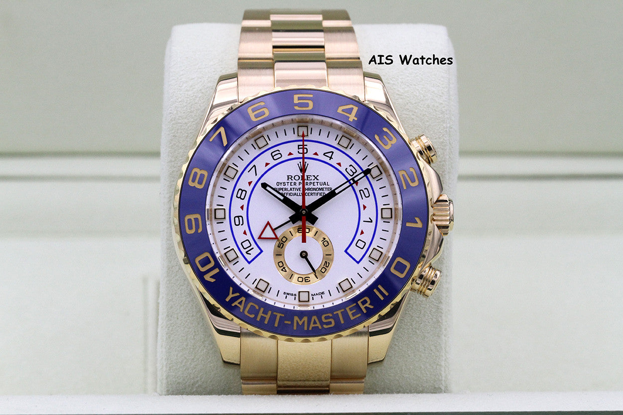 Rolex Yacht-Master II YMII 116688 18K Yellow Gold MK1 Dial 44MM Box & Papers