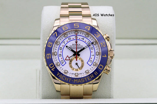Rolex Yacht-Master II YMII 116688 18K Yellow Gold MK1 Dial 44MM Box & Papers