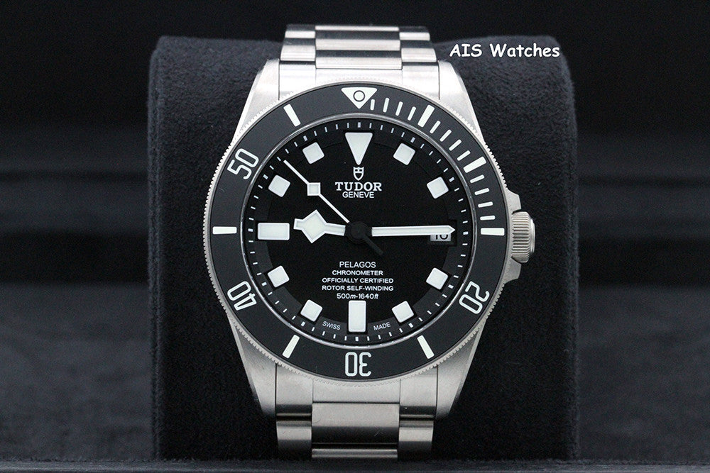 BNIB Tudor Pelagos 25600TN Black Dial Titanium Box & Papers - IN HOUSE MOVEMENT