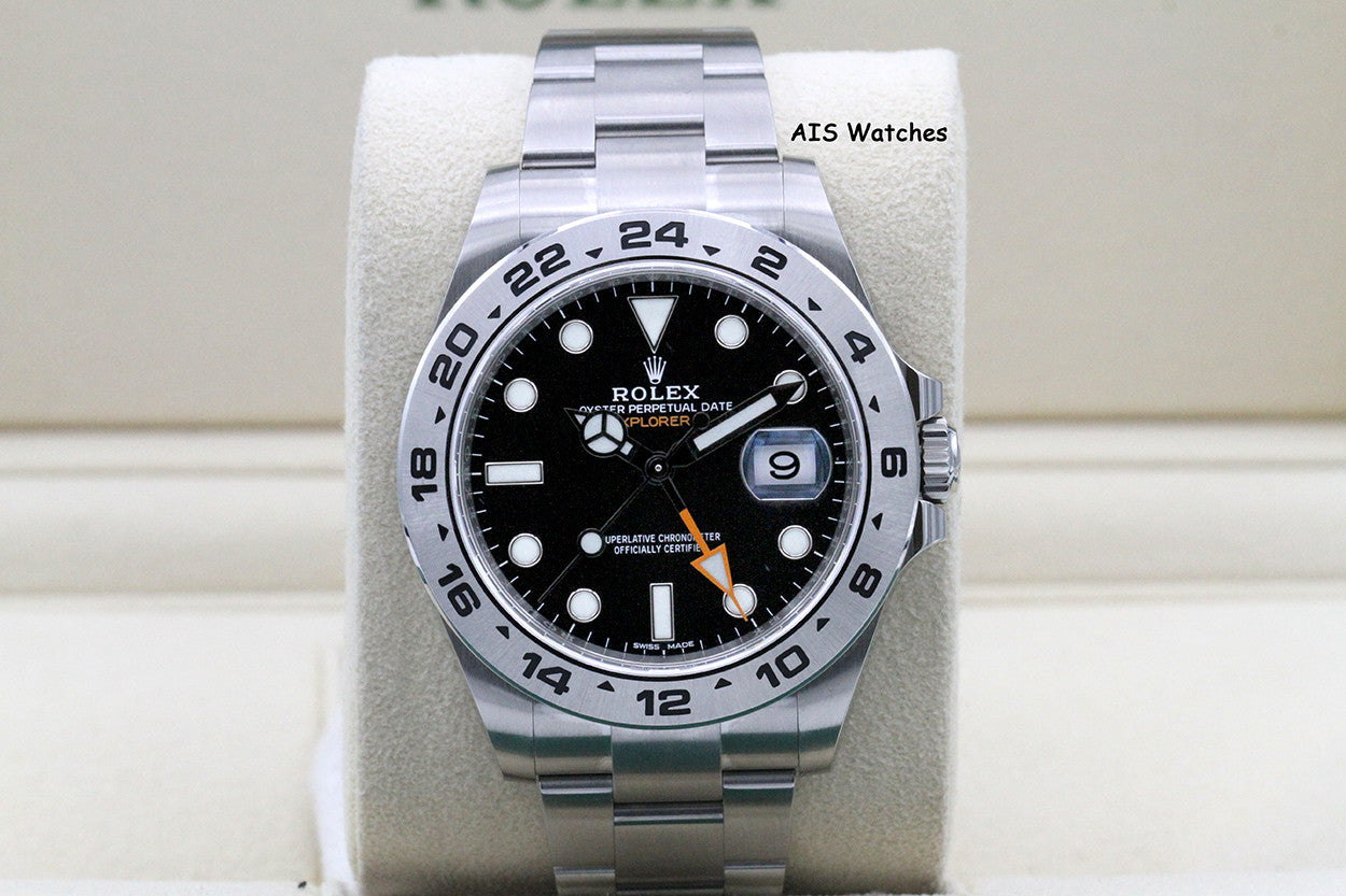 Rolex Explorer II 216570 Black Dial 42MM 2021 Box & Papers