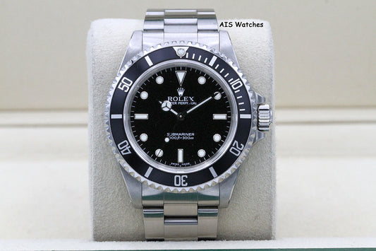 Rolex Submariner 14060 No Date P Serial 2 Liner Box & Papers