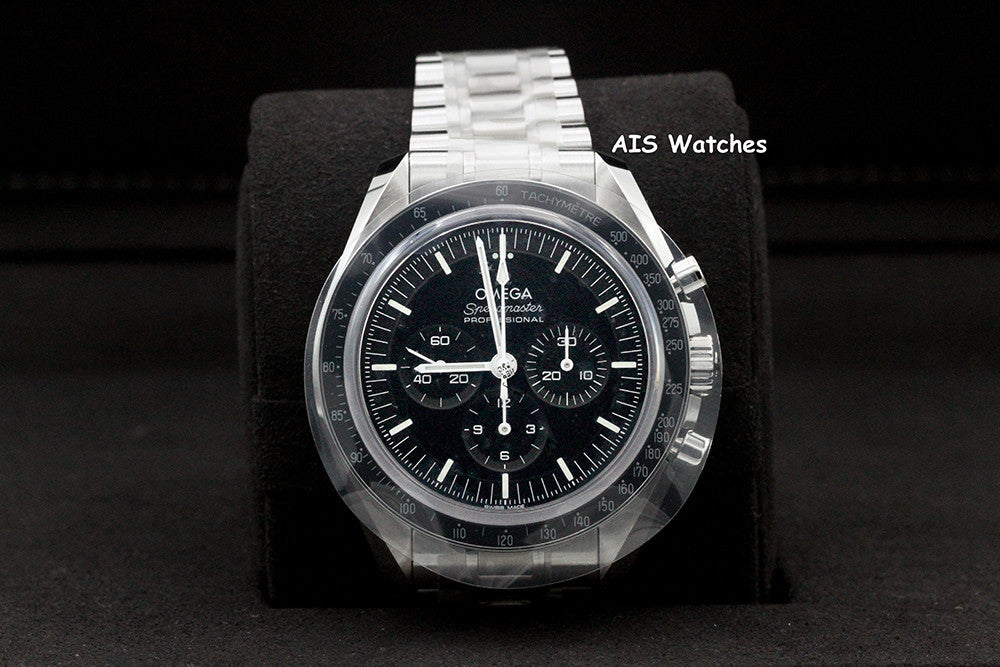 BNIB Omega SpeedMaster 3861 Moon Watch 310.30.42.50.01.002 Sapphire Sandwich BP