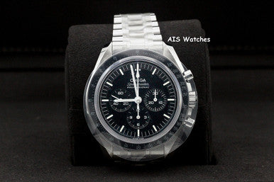 BNIB Omega SpeedMaster 3861 Moon Watch 310.30.42.50.01.002 Sapphire Sandwich BP
