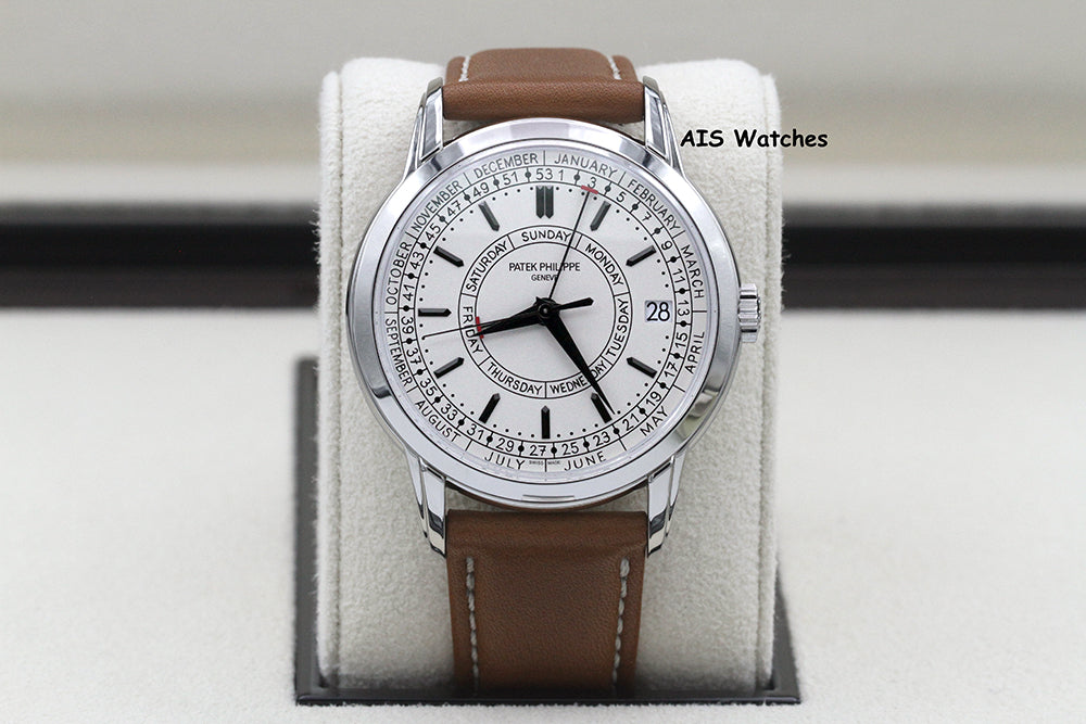 BNIB Patek Philippe Calatrava Weekly Calendar 5212A Stainless Steel Box & Paper