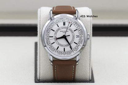 BNIB Patek Philippe Calatrava Weekly Calendar 5212A Stainless Steel Box & Paper
