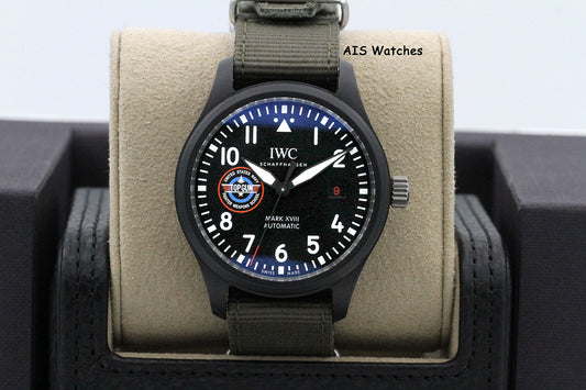 IWC Schaffhausen Pilot's Watch Mark XVIII Edition STFI 41MM IW324712 Box & Papers