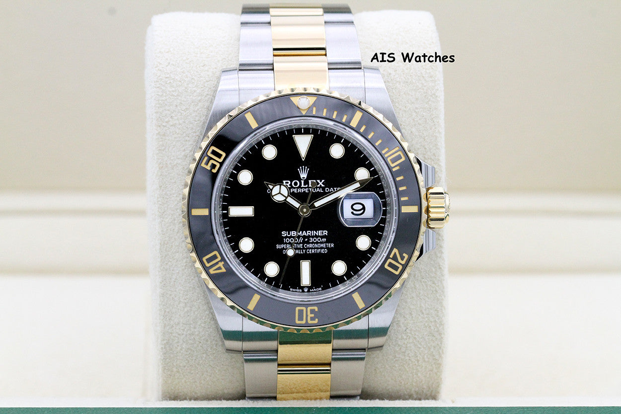 Rolex Submariner 41MM 18K YG/SS 126613LN Black Dial 2021 Box & Papers