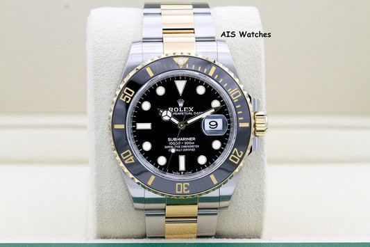 Rolex Submariner 41MM 18K YG/SS 126613LN Black Dial 2021 Box & Papers