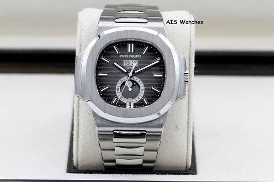 Patek Philippe Nautilus 5726/1a Annual Calendar 40.50MM SS 2017 B&P