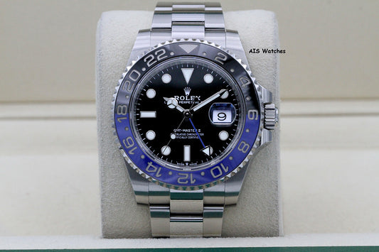 Rolex GMT Master II 126710BLNR Batman Oyster Bracelet Ceramic Bezel 2022 Box & Papers