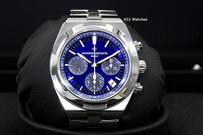 Vacheron Constantin Overseas Chronograph 42.5MM Blue 5500V/110A-B148 Box & Paper
