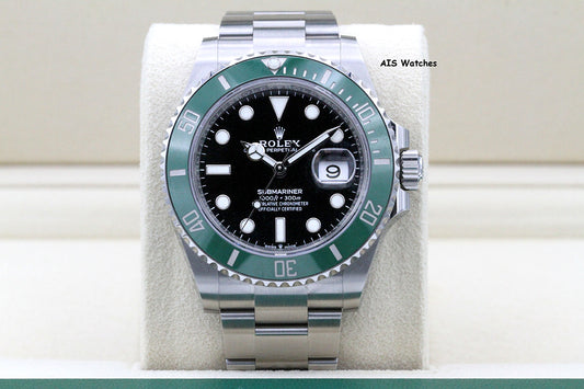 Rolex Submariner Date Ceramic Green Bezel 126610LV 41MM 2021 Box & Paper