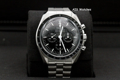 BNIB Omega SpeedMaster 3861 Moon Watch 310.30.42.50.01.001 Hesalite Crystal B&P
