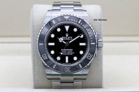 Rolex Submariner Ceramic No Date 124060 41MM 2022 Box & Paper
