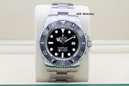 Rolex 126660 Deep Sea SeaDweller DSSD Black Dial 2022 B&P