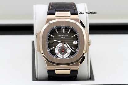 Patek Philippe Nautilus 5980R Chronograph Box & Papers
