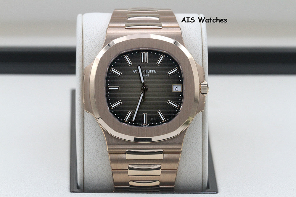 Patek Philippe Nautilus 18K Rose Gold 5711/1R Box & Papers