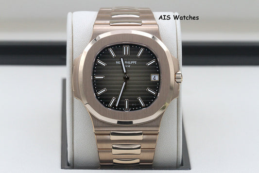 Patek Philippe Nautilus 18K Rose Gold 5711/1R Box & Papers